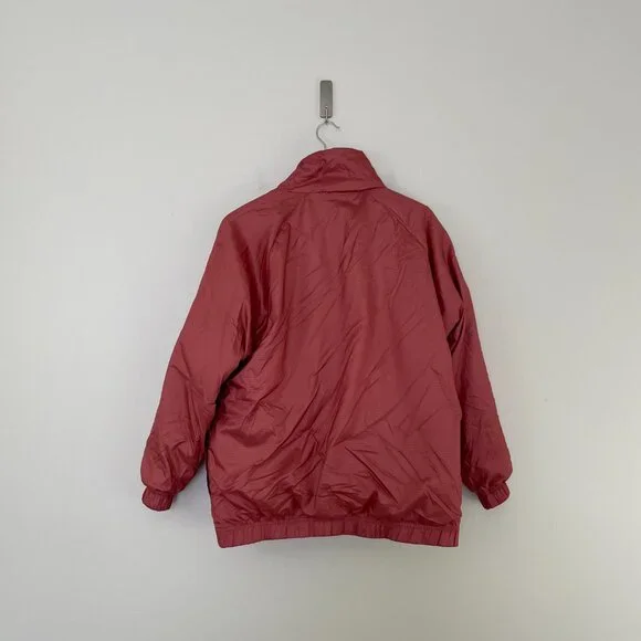 Nike Reversible Big Swoosh Full Zip Sherpa Jacket in Pink Size XS - Picture 5 of 7